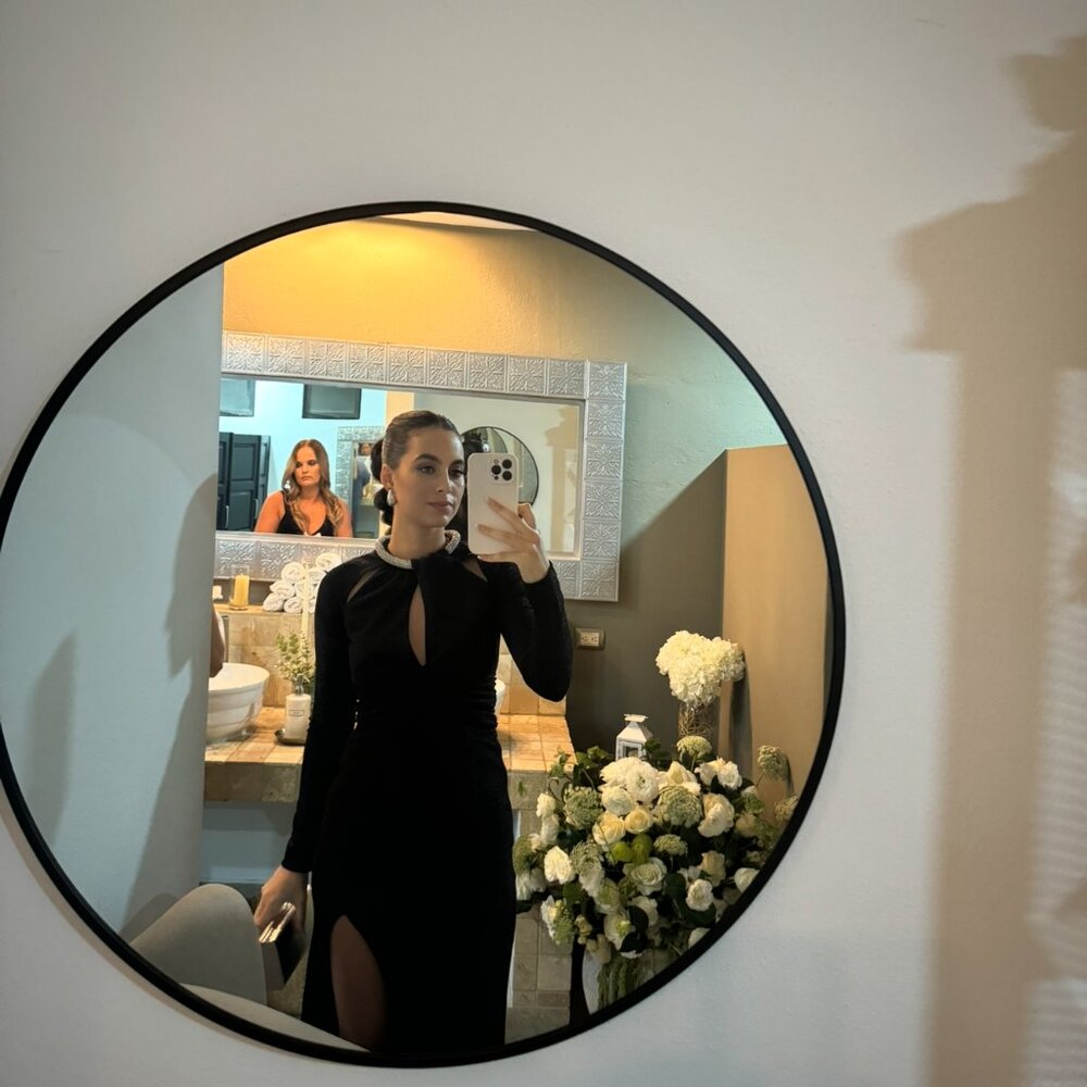 Simone Gown | Black Long dress